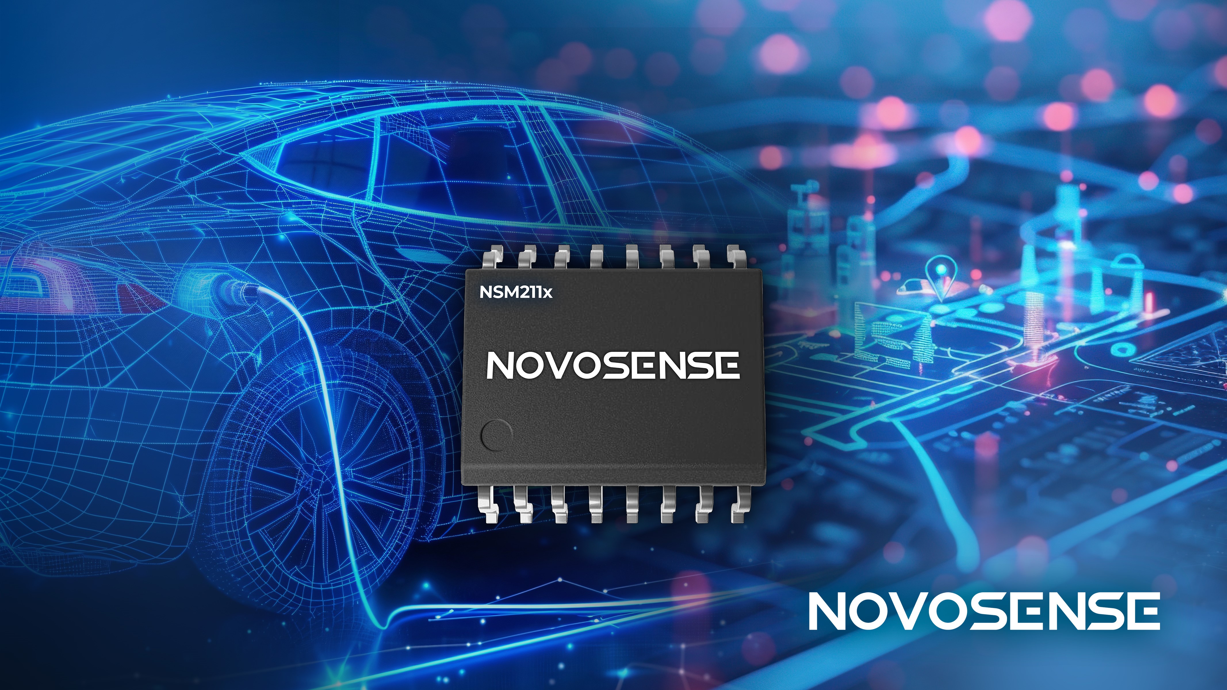 高精度?AEC-Q100適合NSM211xシリーズ電流センサーは外部絶縁コンポーネントを不要とする